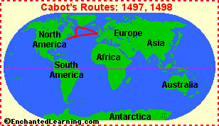 what voyages did john cabot go on