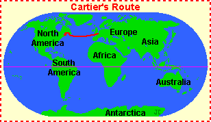 Jacques Cartier's Route