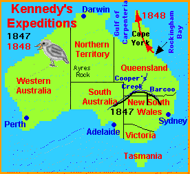 Edmund Kennedy routes