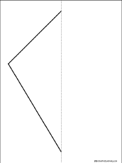 Search result: 'Symmetrical Kite Picture: Finish the Drawing Printout'