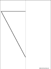 Search result: 'Symmetrical Triangle Picture: Finish the Drawing and Fill in the Missing Letters Printout'