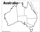 Map of Australia