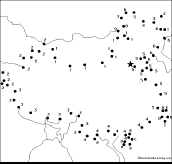 Connect the Dots Mystery Map