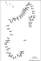 Connect the Dots Mystery Map