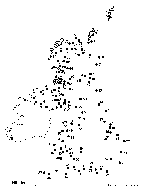 Connect the Dots Mystery Map