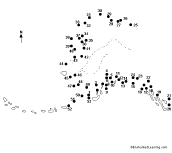 Connect the Dots Mystery Map