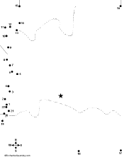 Connect the Dots Mystery Map