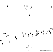 Connect the Dots Mystery Map