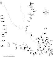 Connect the Dots Mystery Map