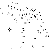 Connect the Dots Mystery Map