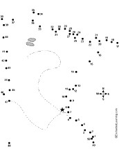 Connect the Dots Mystery Map