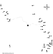 Connect the Dots Mystery Map