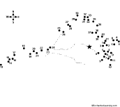 Connect the Dots Mystery Map