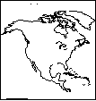 Search result: 'Outline Map North America'