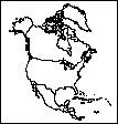 Search result: 'Political Outline Map North America'