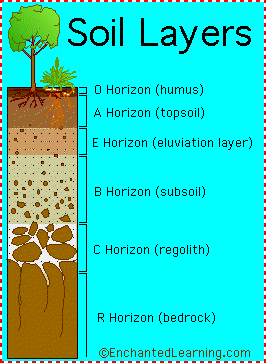 types of soil chart