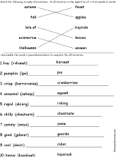 Search result: 'Match and Unscramble the Alliterations'