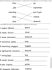 Complete the Alliterations