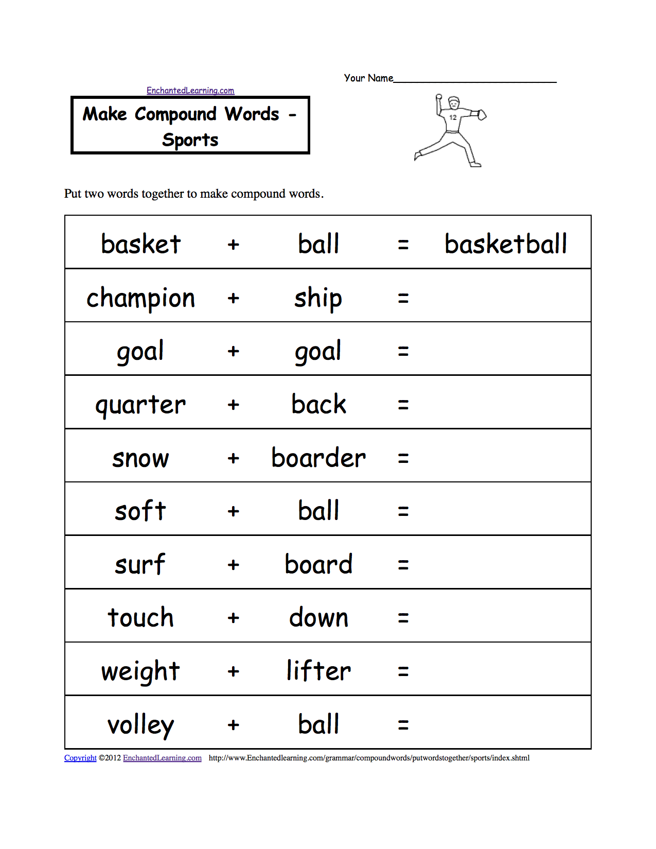 Make Compound Words