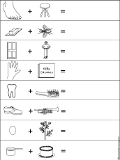 Search result: 'Compound Words: Picture Puzzle #4: Printout'