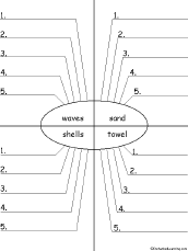 Write adjectives