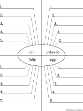 Write adjectives