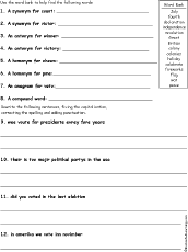 grammar worksheet