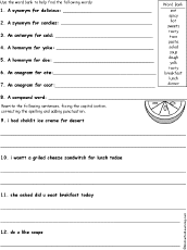 grammar worksheet