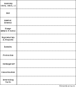 Search result: 'Animal Report Chart Printout: Graphic Organizers'