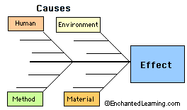 Blank Cause Effect Chart