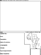 Search result: 'African Country Report Diagram Printout #2: Graphic Organizers'
