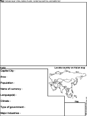 Search result: 'Asian Country Report Diagram Printout #2: Graphic Organizers'