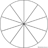 5 Section Pie Chart