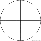 4 Piece Pie Chart