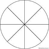 Pie Chart With 10 Sections