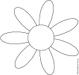 Search result: '7-Petal Flower Options Diagram Printout: Graphic Organizers'