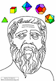 Search result: 'Plato Coloring Page'