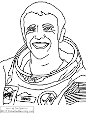 Search result: 'Alan Shepard Coloring Page'