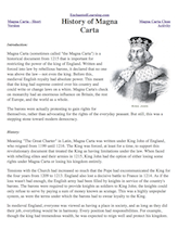 Search result: 'Magna Carta Timeline Answer Key'