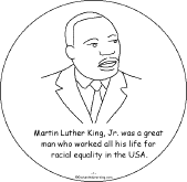 Martin Luther King, Jr. Beginning Book to Print - EnchantedLearning.com