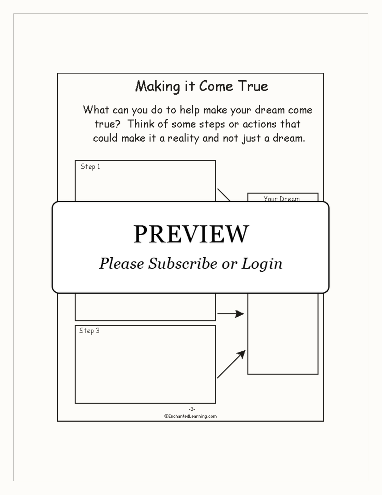 I Have a Dream — Martin Luther King, Jr. Printable Book interactive printout page 4