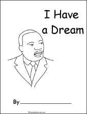 i have a dream martin luther king jr book to print