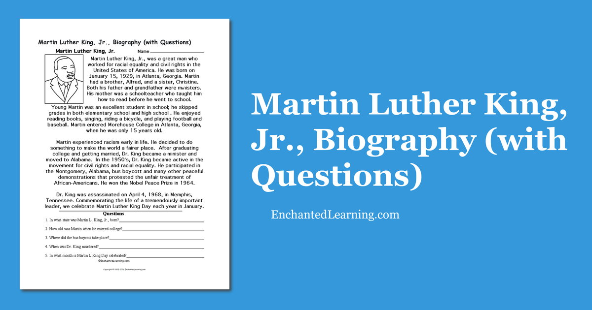 Martin Luther King Jr Biography Essay