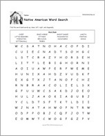 Search result: 'Native American Word Search'