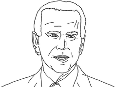 Joe Biden Coloring Page