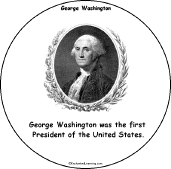 Search result: 'George Washington, A Printable Book: First President Page'