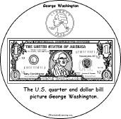 Quarter, Dollar Bill