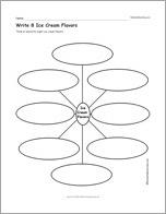 Write 8 Ice Cream Flavors