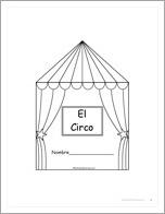 El Circo: Circus Words in Spanish - Printable Book