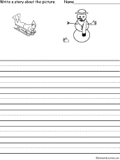 Picture Prompts - Winter